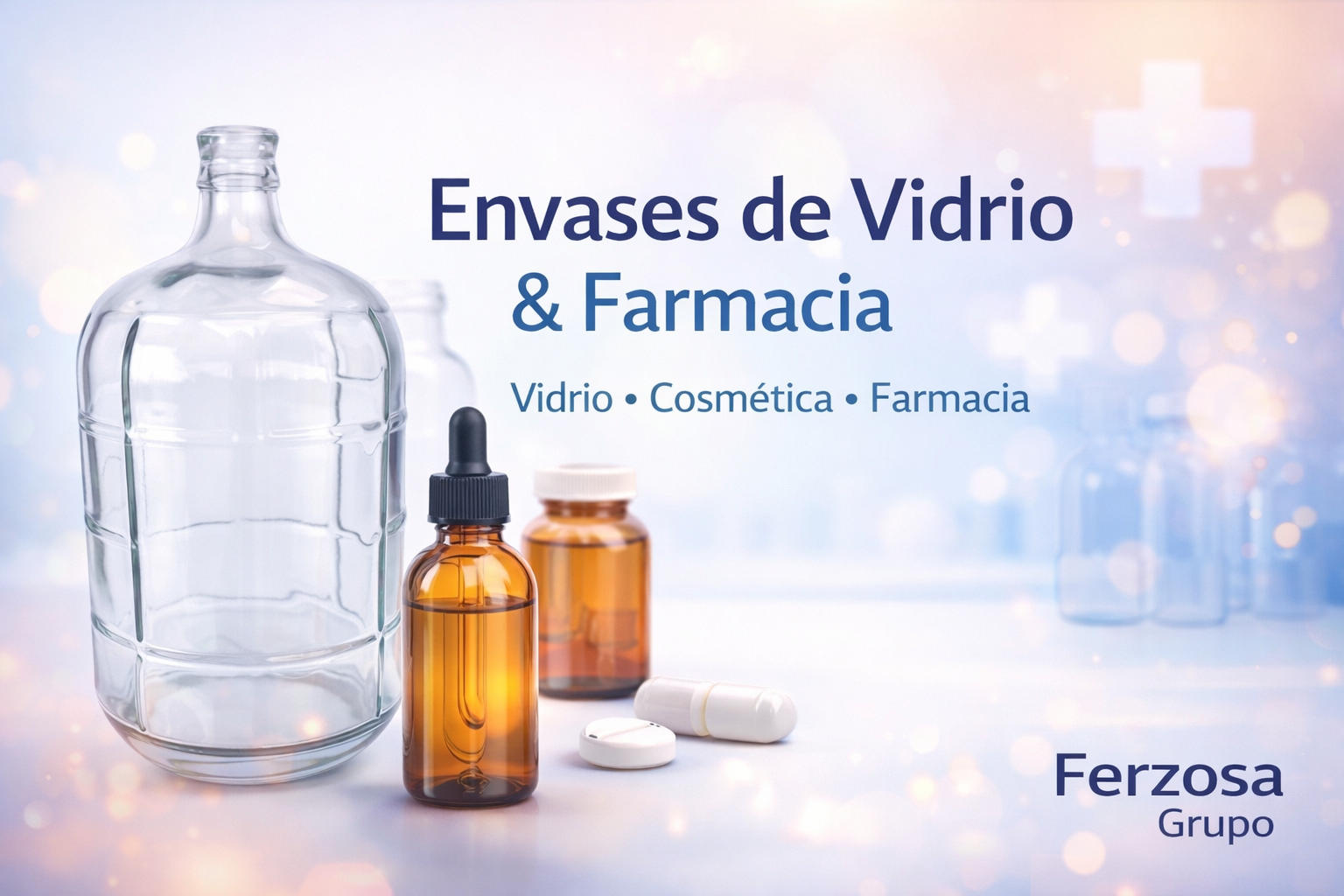 ENVASES DE VIDRIO Y FARMACIA