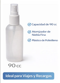 Frascos Envase Plástico Spray Atomizador 90ml/cc al por Mayor desde 0.55 por 300 Unidades