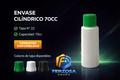 Envase Plástico Cilíndrico 70cc con tapa#22 al por mayor desde $0.23 x 300 Unidades
