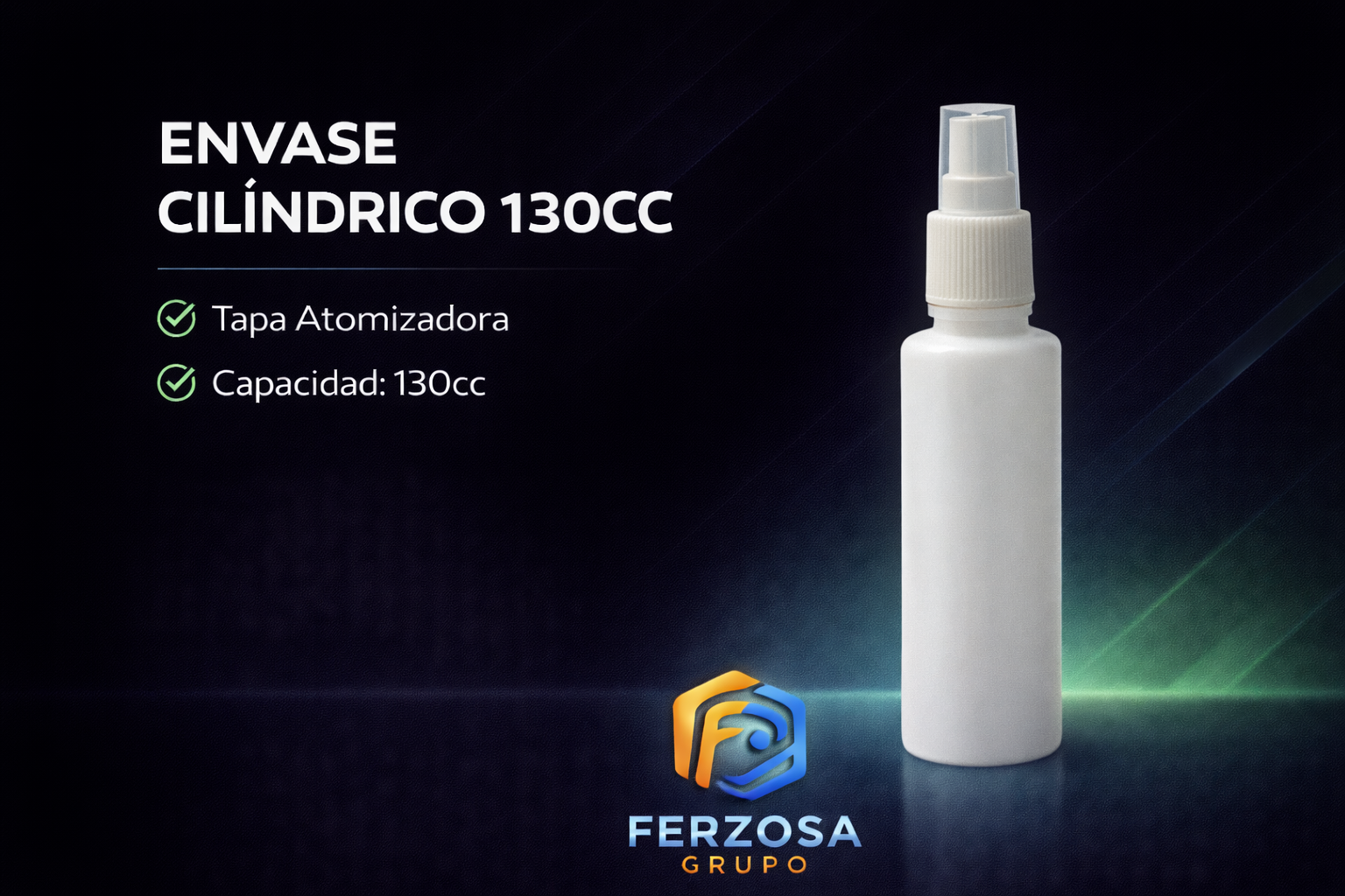 Frascos Envase Plástico Spray Atomizador 130ml/cc al por Mayor desde 0.60 por 300 Unidades
