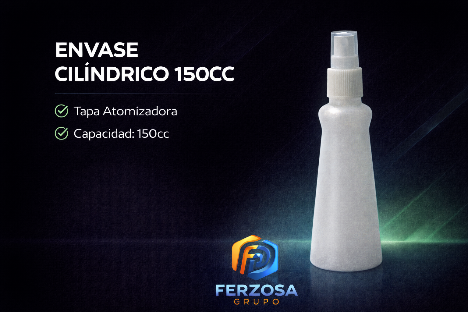 Frascos Envase Plástico Spray Atomizador 150ml/cc al por Mayor desde 0.62 por 300 Unidades