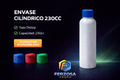 Envase Plástico Cilíndrico 230ml/cc con Tapa Distop al Por Mayor Desde $0.42 x 300 Unidades