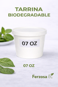 Tarrina Biodegradable de 7 onzas con Tapa al por Mayor desde 0.23/u para 300 Unidades