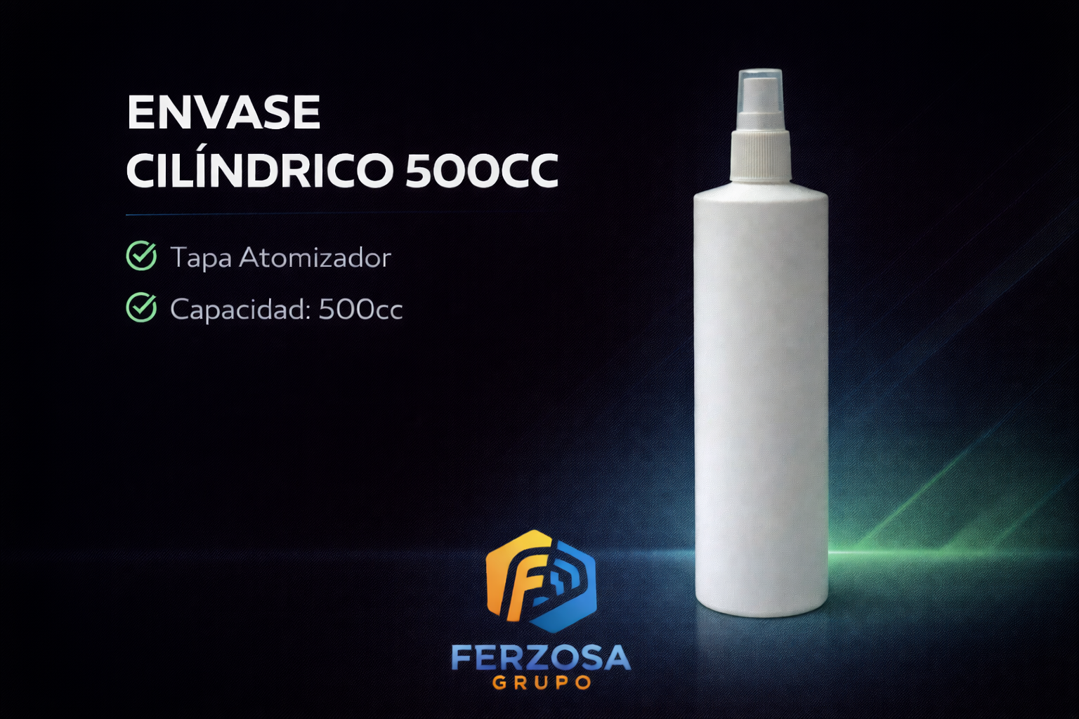 Frascos Envase Plástico Spray Atomizador 500ml/cc al por Mayor desde 0.70 por 300 Unidades