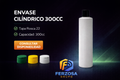 Envase Plástico Cilíndrico 300ml/cc con Tapa#22 al Por Mayor Desde $0.32 x 300 Unidades