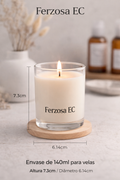 Envases de Vidrio para Velas de 140ml al por Mayor Desde 0.75C/u para 144 Unidades