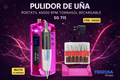 Pulidor de Uñas con Repuestos 45000 RPM Al Por Mayor Desde $24.00 c/u En Bultos 24 Unidades