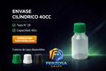 Frasco Plástico Cilíndrico 40Cc Con tapa al por Mayor 0.19 300u
