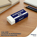 Borrador Blanco Medidas 62*21*11 mm Al Por Mayor Desde $0.11 c/u Cajas De 20 Unidades-Bulto 60 cajas (Copia)