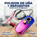 Pulidor de Uñas con Repuestos 35000 RPM Al Por Mayor Desde $23.00 c/u En Bultos 20 Unidades