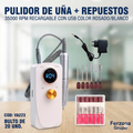 Pulidor de Uñas con Repuestos 35000 RPM Al Por Mayor Desde $23.00 c/u En Bultos 24 Unidades