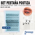 Set de Pestañas Postizas  Al Por Mayor Desde $2.20 c/u En Bultos de 600 Cajas
