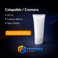 Colapsible Cremero Plástico 30ml/cc Tapa Distop al Por Mayor Desde $0.40 x 300 Unidades