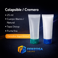 Colapsible Cremero Plástico 25ml/cc Tapa Distop al Por Mayor Desde $0.26 x 300 Unidades