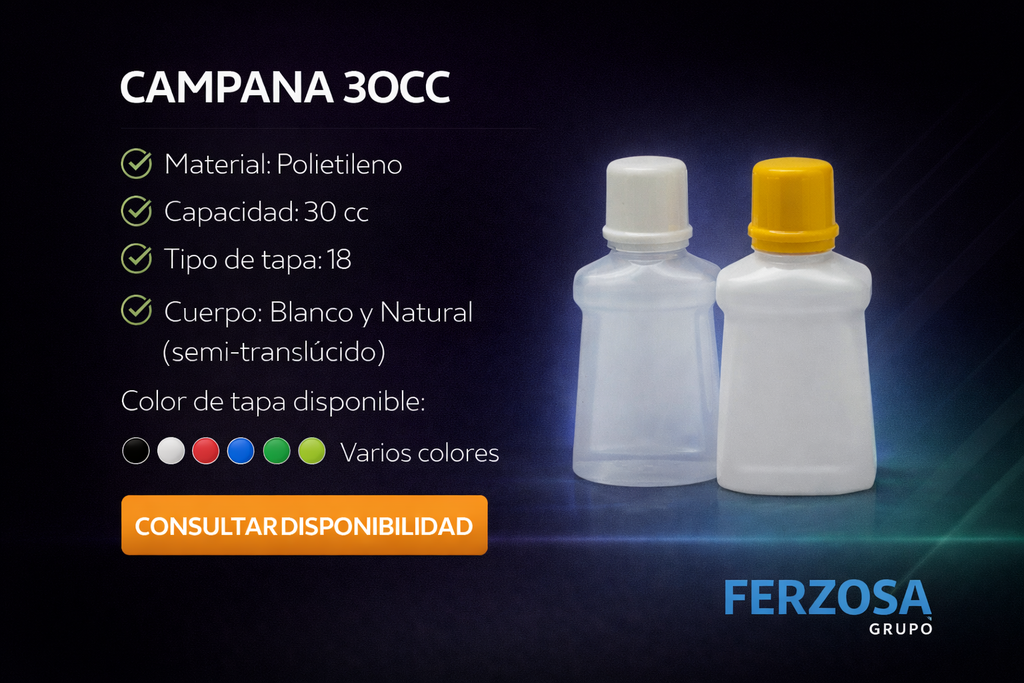 Pote Envase Plástico Hotelero 30Cc/Ml al Por Mayor Desde $0.27 x 300 Unidades