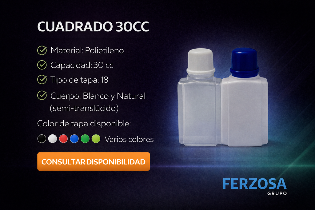 Pote Envase Plástico Hotelero 30Cc/Ml al Por Mayor Desde $0.27 x 300 Unidades