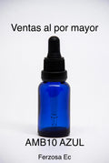 Gotero de Vidrio Azul y Pipeta de 10ml al por Mayor Desde 0.83C/u para 100 Unidades