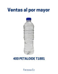 Botellas Plástica 400 PETALOIDE T1881 (15 GR) con Tapa de 400ml al por Mayor desde $0.12c/u para 300 Unidades