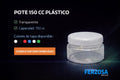 Pote Envase Plástico Polietileno 150 ml/cc al Por Mayor Desde $0.38 x 300 Unidades
