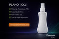 Envase Botella Plástica Plano Spray 110ml/cc al Por Mayor Desde $0.51 x 300 Unidades