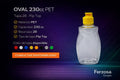 Envase Botella Plástica Plano PET 230ml/cc al Por Mayor Desde $0.40 x 300 Unidades