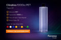 Envase Botella Plástica Cilíndrico PET 1000ml/cc al Por Mayor Desde $0.58 x 300 Unidades