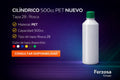 Envase Botella Plástica Cilíndrico PET  500ml/cc al Por Mayor Desde $0.42 x 300 Unidades