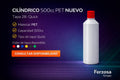 Envase Botella Plástica Cilíndrico PET Quick 500ml/cc al Por Mayor Desde $0.52 x 300 Unidades
