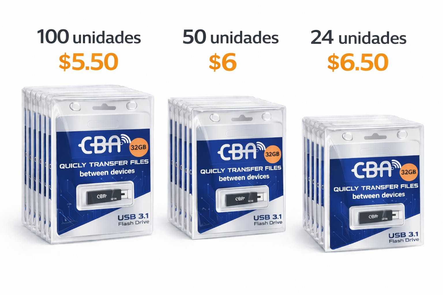 PENDRIVE MEMORIA USB FLASH AL POR MAYOR DESDE $5.50